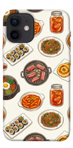 Чехол Korean food для iPhone 12 mini