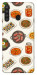 Чехол Korean food для Galaxy A21