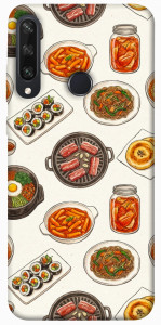 Чохол Korean food для Huawei Y6p