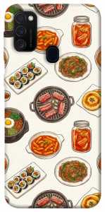 Чехол Korean food для Samsung Galaxy M30s