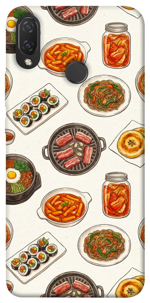 Чехол Korean food для Huawei Nova 3i