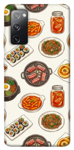 Чехол Korean food для Galaxy S20 FE