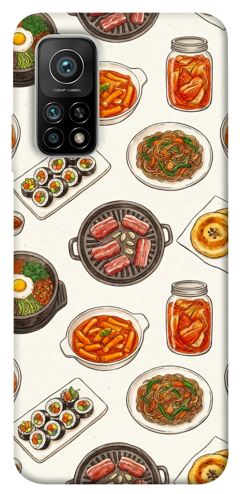 Чехол Korean food для Xiaomi Mi 10T Pro