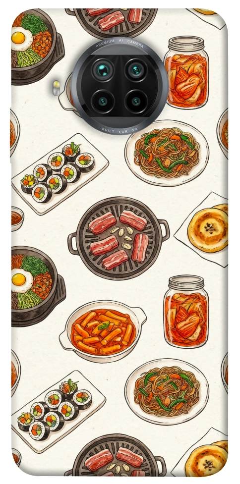 Чехол Korean food для Xiaomi Mi 10T Lite