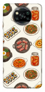 Чохол Korean food для Xiaomi Poco X3 NFC