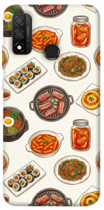 Чохол Korean food для Huawei P Smart (2020)