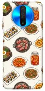Чохол Korean food для Xiaomi Poco X2
