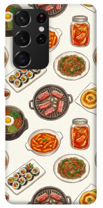 Чохол Korean food для Galaxy S21 Ultra
