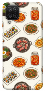 Чохол Korean food для Galaxy A12
