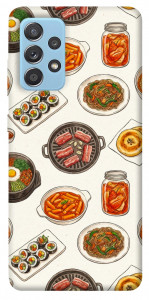 Чохол Korean food для Samsung Galaxy A52 5G