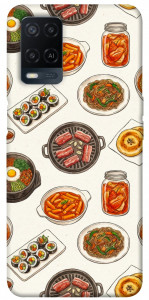 Чохол Korean food для Oppo A54 4G