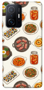 Чохол Korean food для Xiaomi 11T