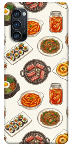 Чохол Korean food для Oppo Reno 4 Pro 5G