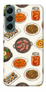Чехол Korean food для Galaxy S22