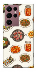 Чохол Korean food для Galaxy S22 Ultra