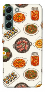 Чохол Korean food для Galaxy S22+