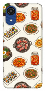 Чохол Korean food для Galaxy A03 Core