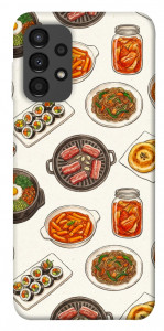 Чохол Korean food для Galaxy A13 4G