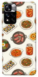 Чехол Korean food для Xiaomi Redmi Note 11 5G
