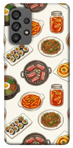 Чехол Korean food для Galaxy A73 5G