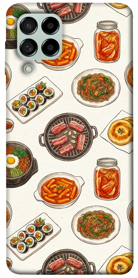 Чехол Korean food для Galaxy M53
