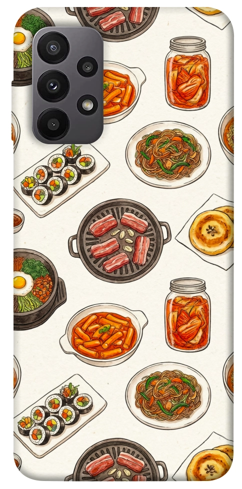 Чехол Korean food для Galaxy A23
