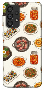 Чохол Korean food для Galaxy A33 5G