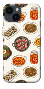 Чохол Korean food для iPhone 14