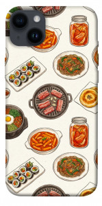 Чехол Korean food для iPhone 14 Plus