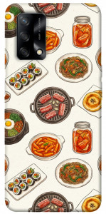 Чохол Korean food для Oppo F19