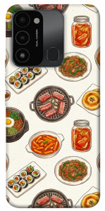 Чохол Korean food для TECNO Spark 8C