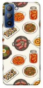 Чехол Korean food для TECNO Pop 5 Pro