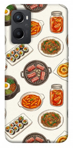 Чехол Korean food для Oppo A96