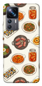 Чехол Korean food для Xiaomi 12T