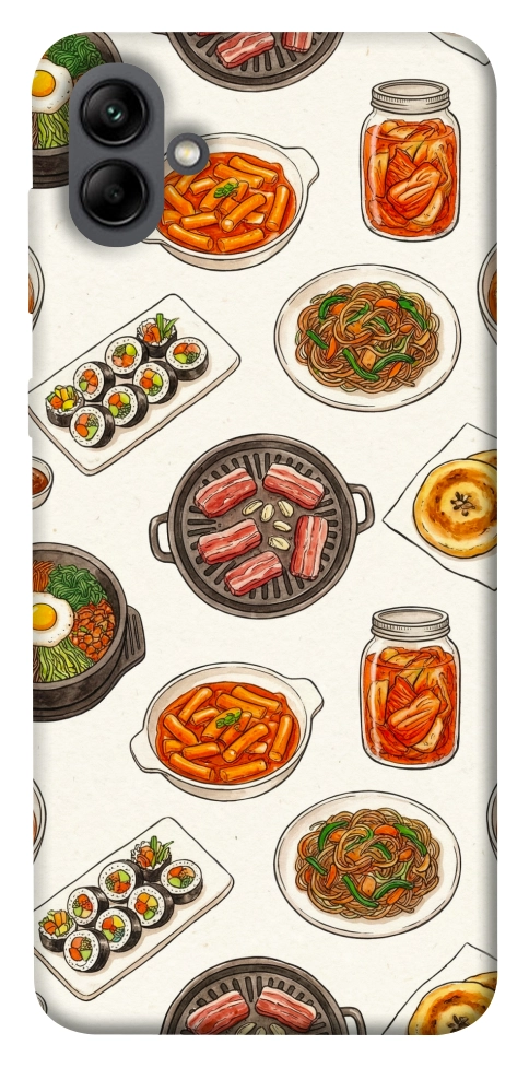 Чехол Korean food для Galaxy A04