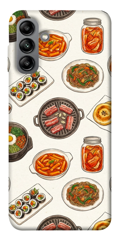 Чехол Korean food для Galaxy A04s