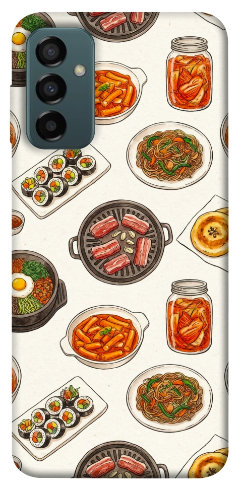 Чохол Korean food для Galaxy M23 5G