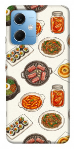 Чохол Korean food для Xiaomi Redmi Note 12 5G