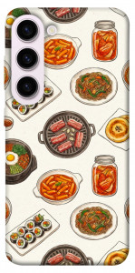 Чохол Korean food для Galaxy S23+