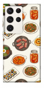 Чехол Korean food для Galaxy S23 Ultra