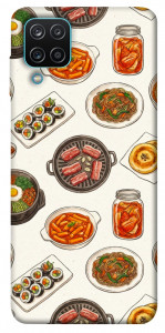 Чехол Korean food для Galaxy M12