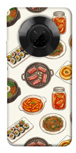 Чохол Korean food для Huawei Y9a