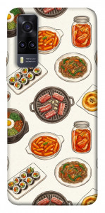 Чохол Korean food для Vivo Y31