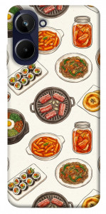 Чохол Korean food для Realme 10 4G