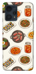 Чехол Korean food для Realme 9 Pro+