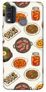 Чохол Korean food для Nokia G11 Plus