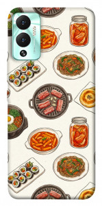 Чехол Korean food для Infinix Hot 12 Play