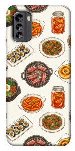 Чохол Korean food для Nokia G60