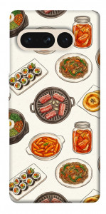 Чохол Korean food для Google Pixel 7 Pro