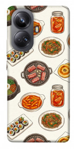 Чехол Korean food для Realme 10 Pro+